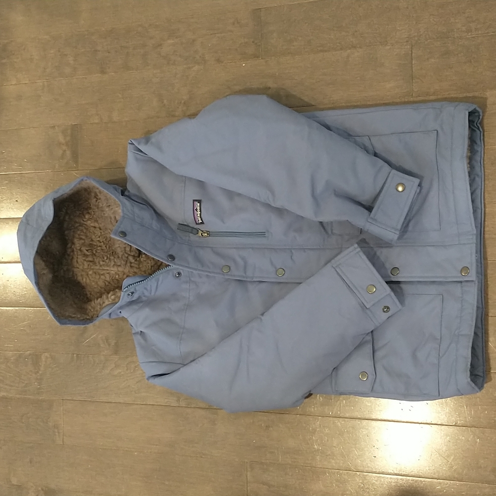 Patagonia Coat Light Blue